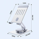 R-JUST HZ26 360-Grad drehbarer, klappbarer Telefonhalter aus Aluminiumlegierung, HZ26-Telefonhalter